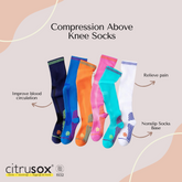Above Knee Sports Compression Socks